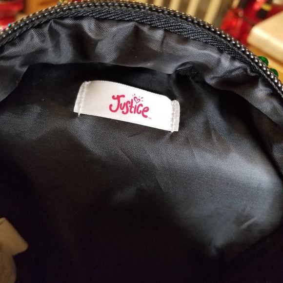 Justice backpack and keychain - Picture 7 of 8